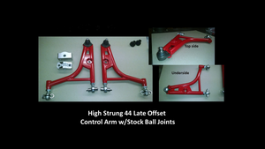 High Strung 944 Tubular Front Control Arms